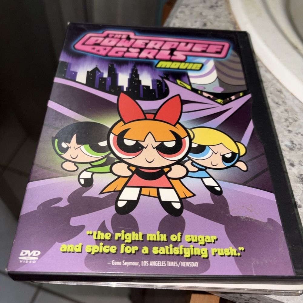 The Powerpuff Girls Movie DVD 2002 Animated Kids Family Film G Rated